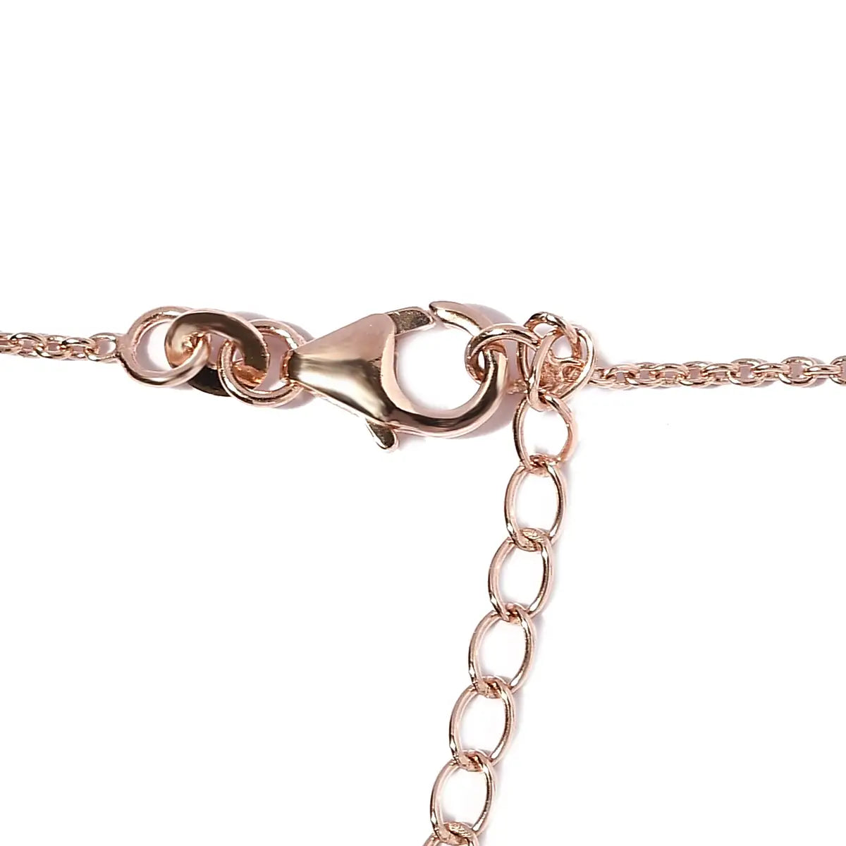 Natural Triangular Amethyst Princess Wedding Statement Necklace For Women - 14k Rose Gold Vermeil Necklace