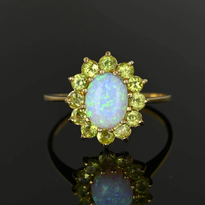  Vintage Opal Rings