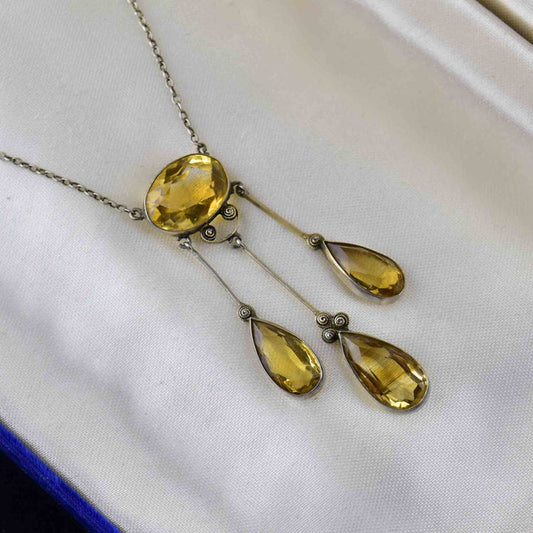 Collier ras de cou améthyste Anna Wintour - Collier de style victorien Vermeil en or 14 carats