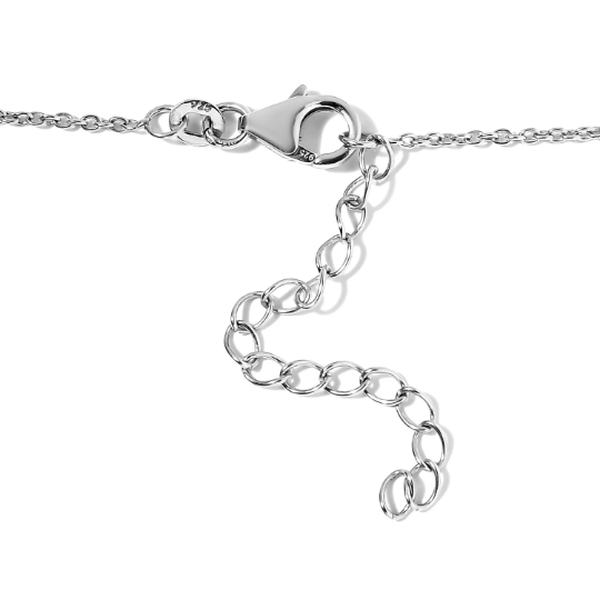 Dornröschen-Cluster-Halskette – Halskette aus 925er-Sterlingsilber