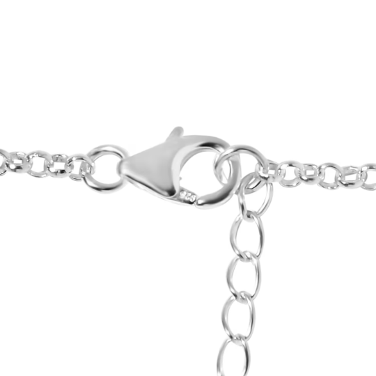 Larimar Lavalier-Halskette für Damen – Halskette aus 925er Sterlingsilber