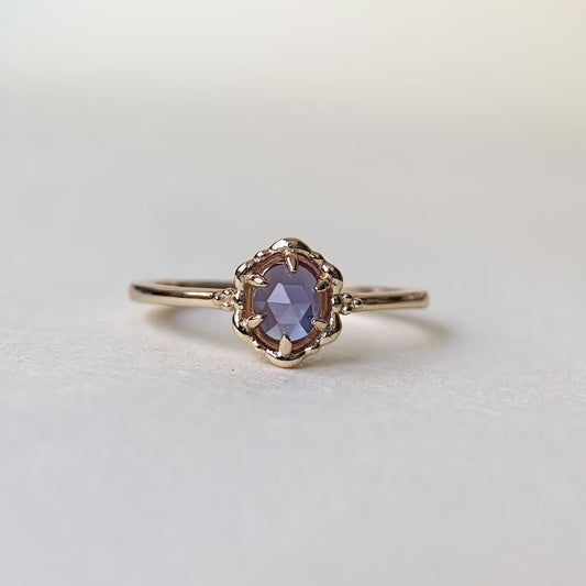 14k Gold Vermeil Alexandrite Vintage Engagement  Rings
